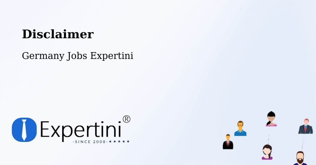 Disclaimer – Koblenz - Germany Jobs Expertini