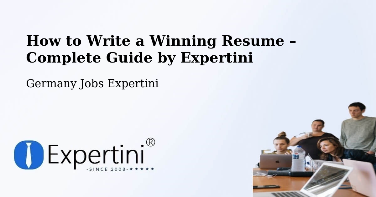 Resume Writing Guide for Job Seekers – Koblenz - Koblenz, Germany Jobs Expertini
